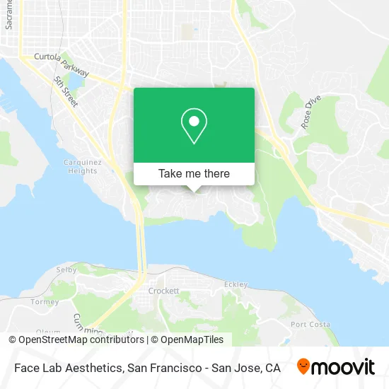 Mapa de Face Lab Aesthetics