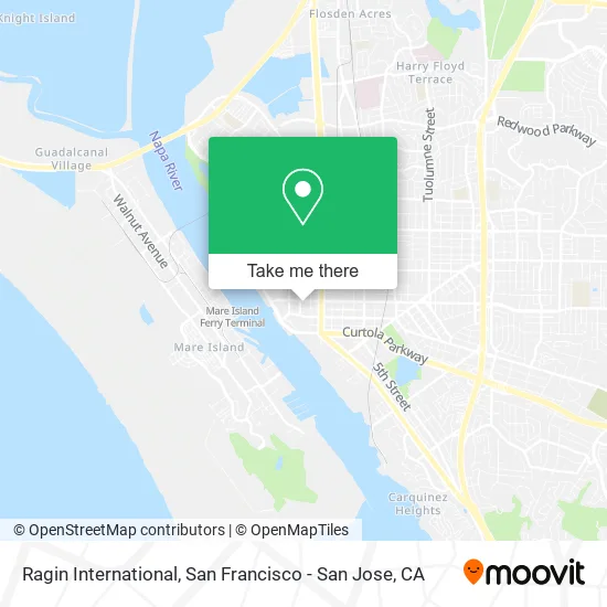 Ragin International map