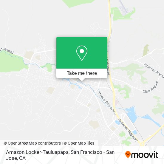 Mapa de Amazon Locker-Tauluapapa