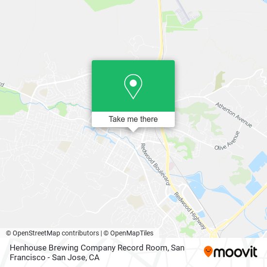 Mapa de Henhouse Brewing Company Record Room