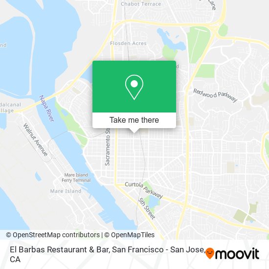 El Barbas Restaurant & Bar map