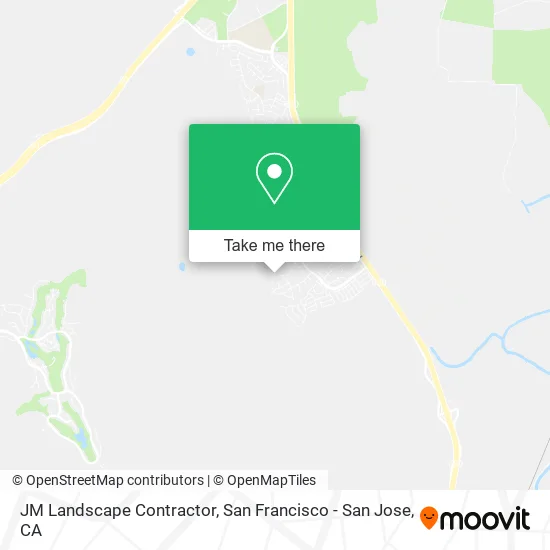 JM Landscape Contractor map