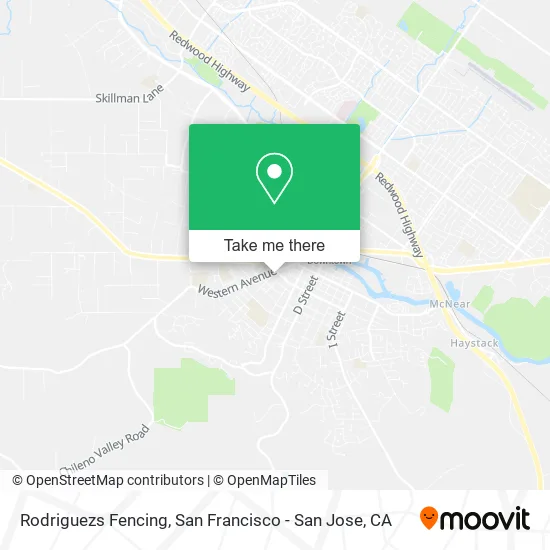 Mapa de Rodriguezs Fencing