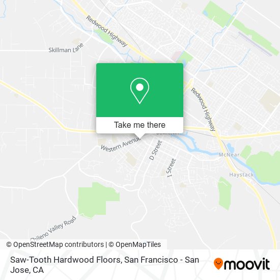 Saw-Tooth Hardwood Floors map