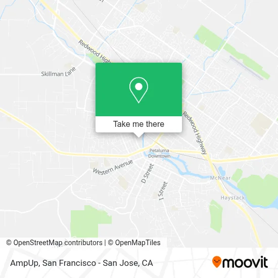 AmpUp map
