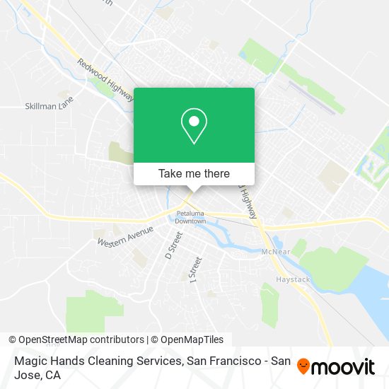 Magic Hands Cleaning Services map