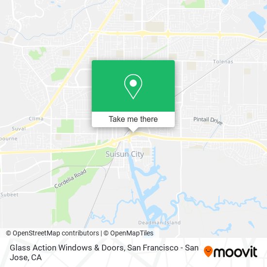 Glass Action Windows & Doors map