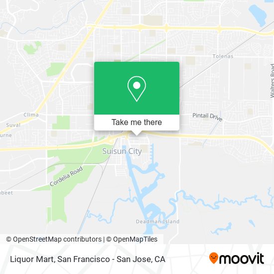 Mapa de Liquor Mart