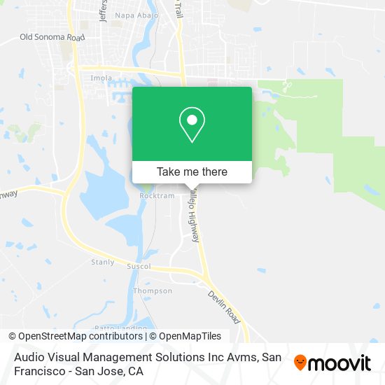 Mapa de Audio Visual Management Solutions Inc Avms