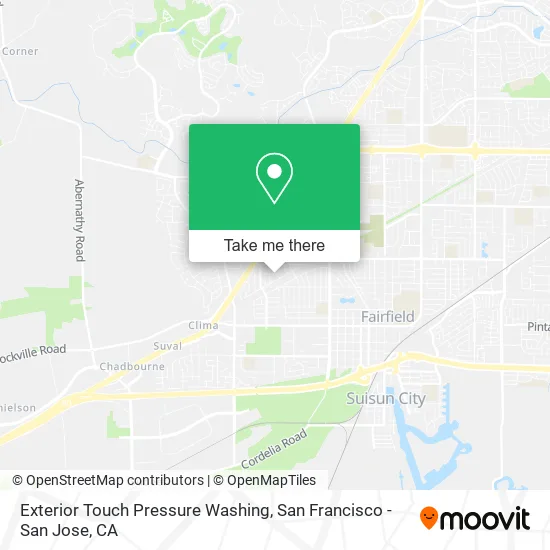Exterior Touch Pressure Washing map