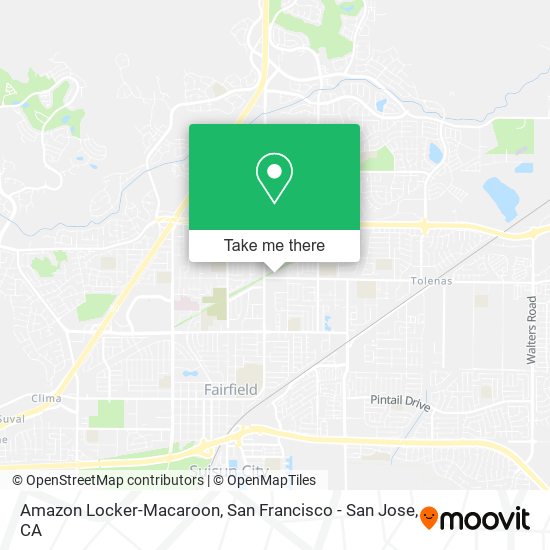 Amazon Locker-Macaroon map