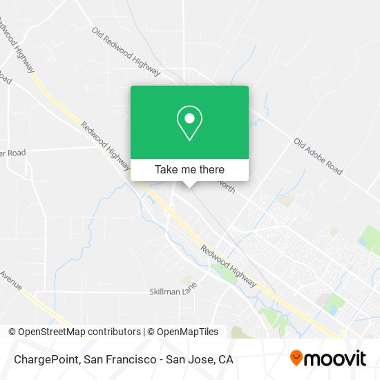 Mapa de ChargePoint