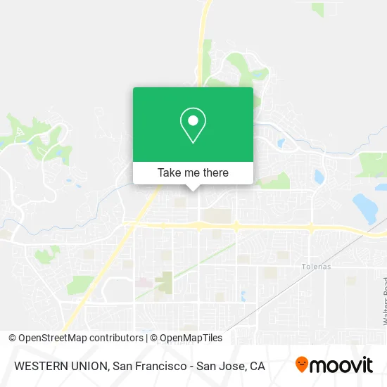 Mapa de WESTERN UNION