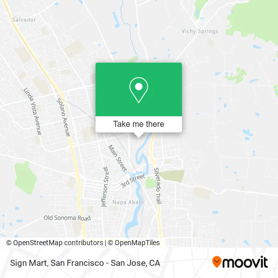 Sign Mart map