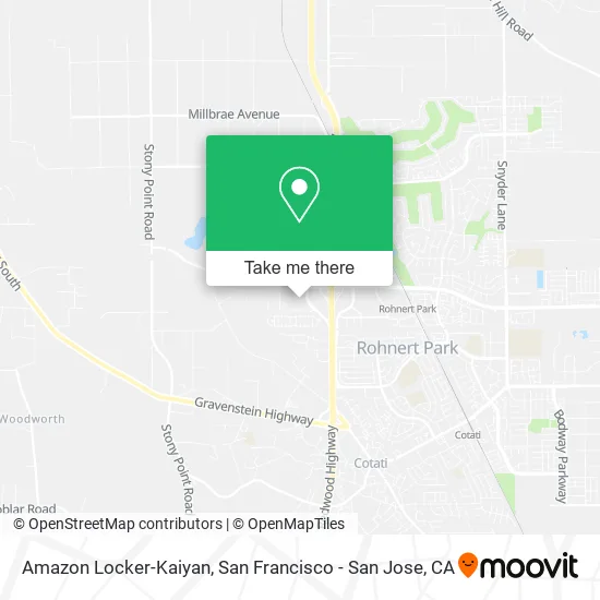 Amazon Locker-Kaiyan map