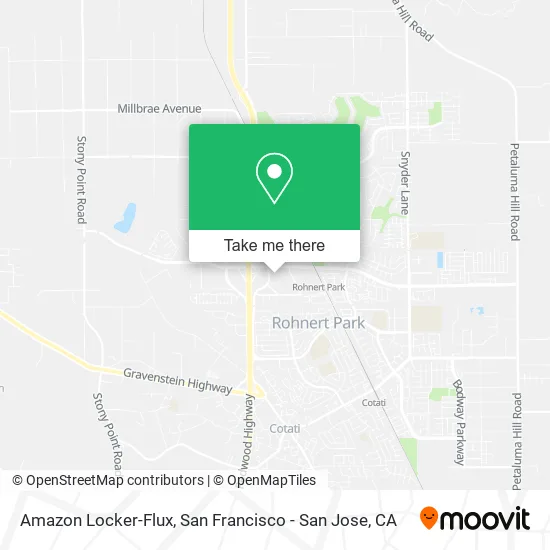 Amazon Locker-Flux map