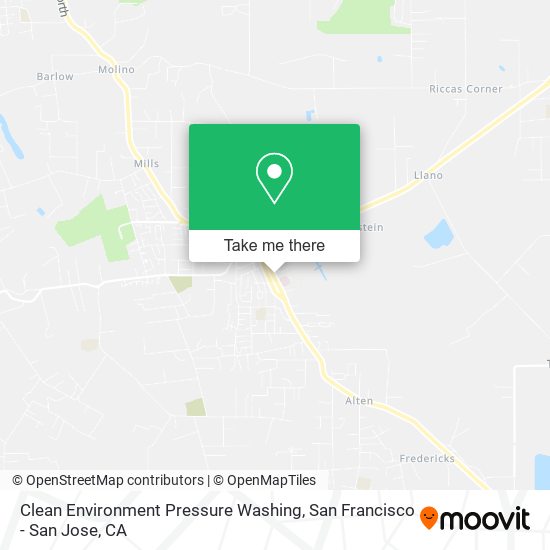 Clean Environment Pressure Washing map