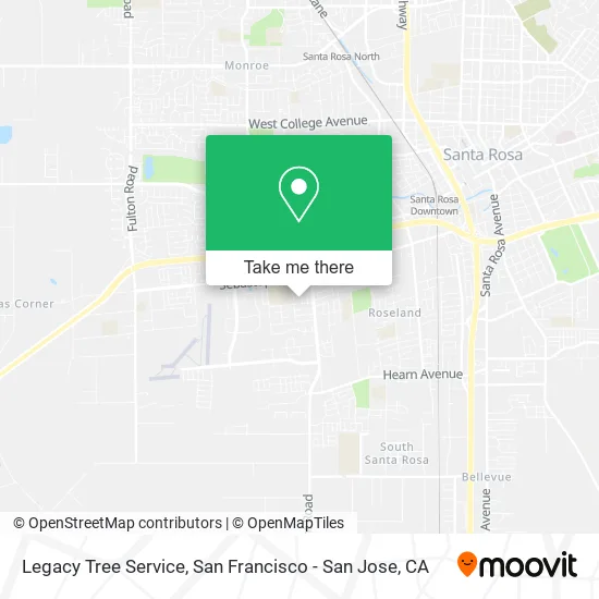 Legacy Tree Service map