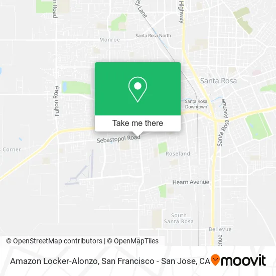 Amazon Locker-Alonzo map