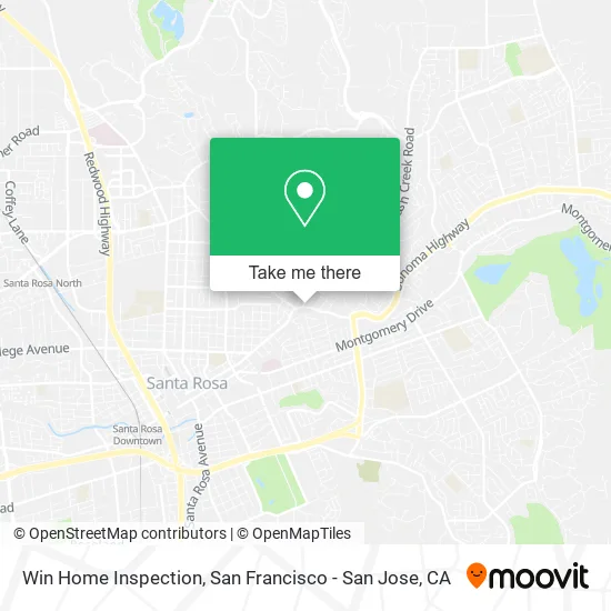Mapa de Win Home Inspection