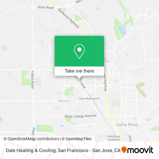 Dale Heating & Cooling map
