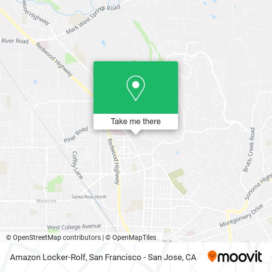 Amazon Locker-Rolf map