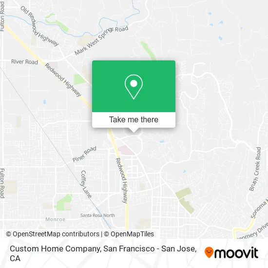 Custom Home Company map