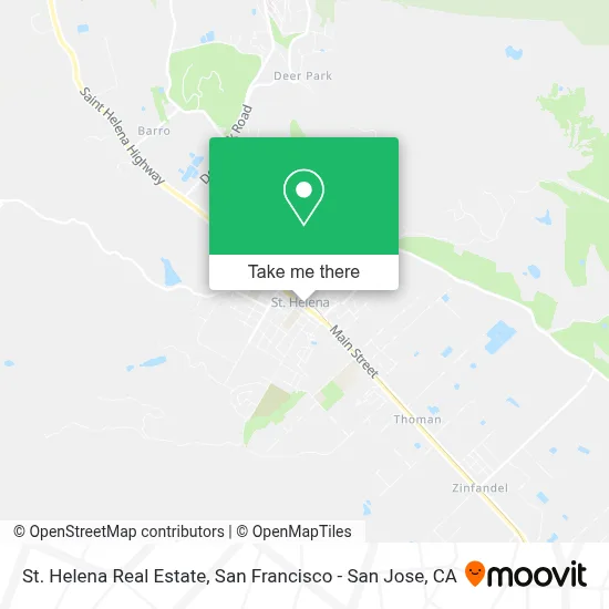 St. Helena Real Estate map