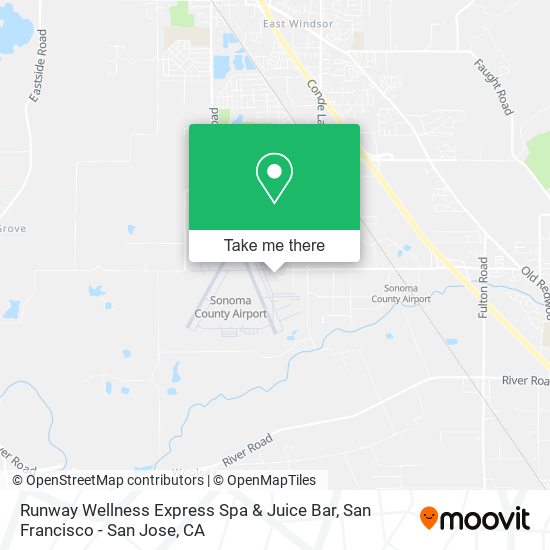 Mapa de Runway Wellness Express Spa & Juice Bar