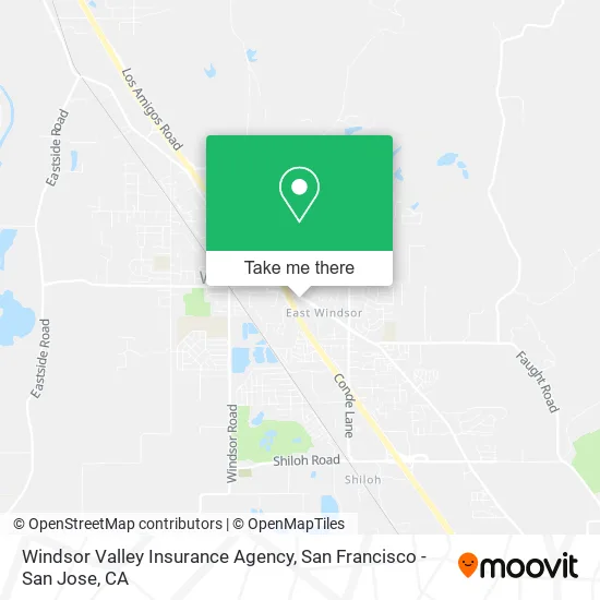 Windsor Valley Insurance Agency map