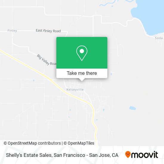 Shelly's Estate Sales map