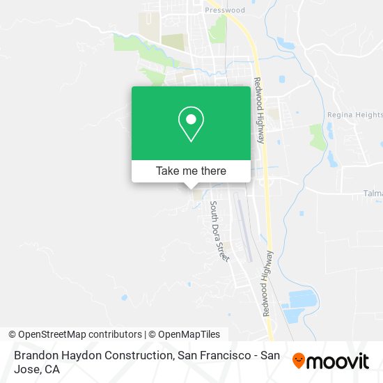 Brandon Haydon Construction map