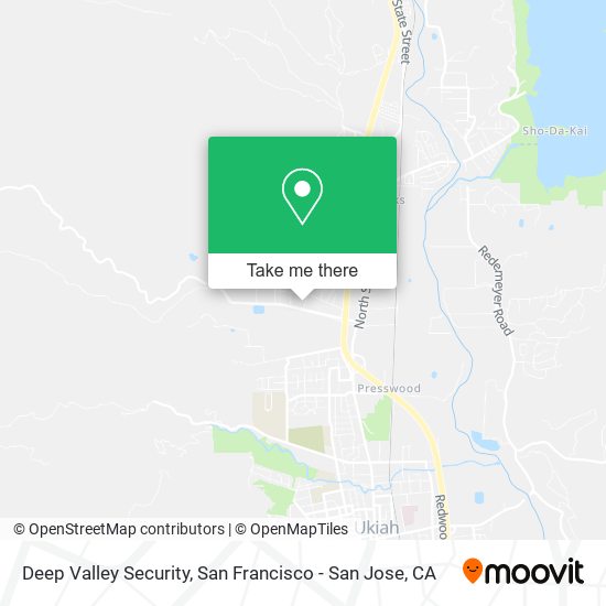 Deep Valley Security map