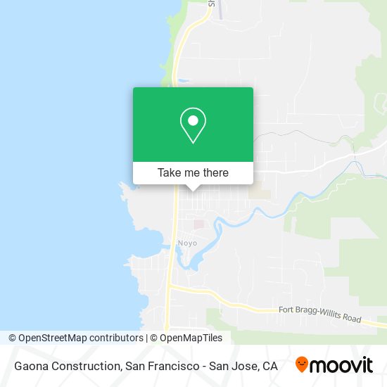 Mapa de Gaona Construction