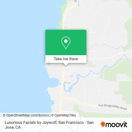 Luxurious Facials by Joywolf map