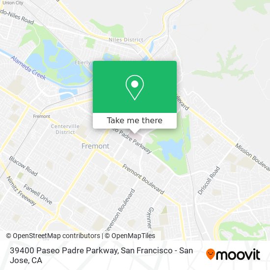39400 Paseo Padre Parkway map
