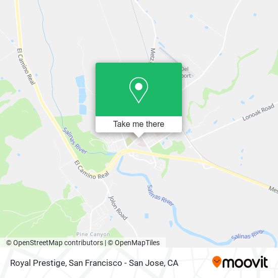 Mapa de Royal Prestige