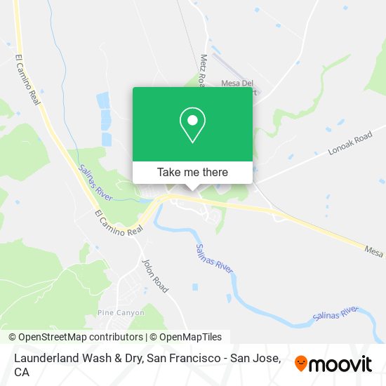 Mapa de Launderland Wash & Dry