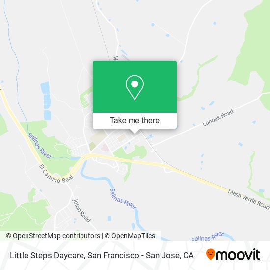 Little Steps Daycare map