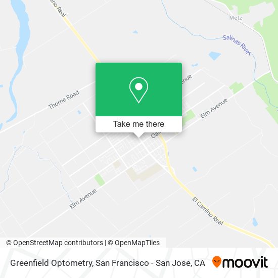 Greenfield Optometry map