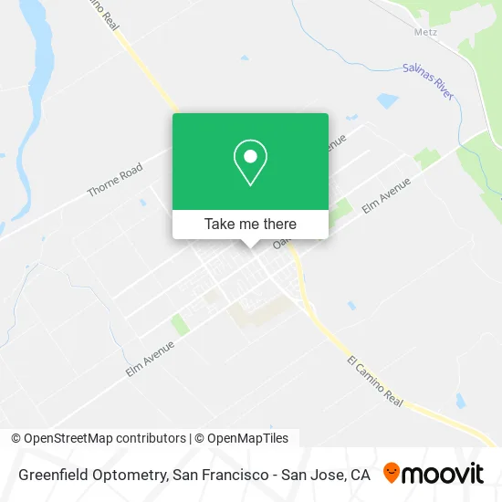 Greenfield Optometry map