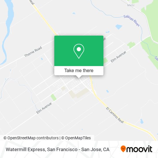 Watermill Express map