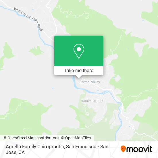 Agrella Family Chiropractic map