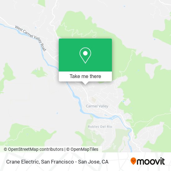 Mapa de Crane Electric