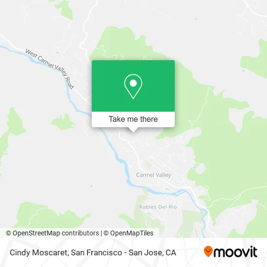 Cindy Moscaret map