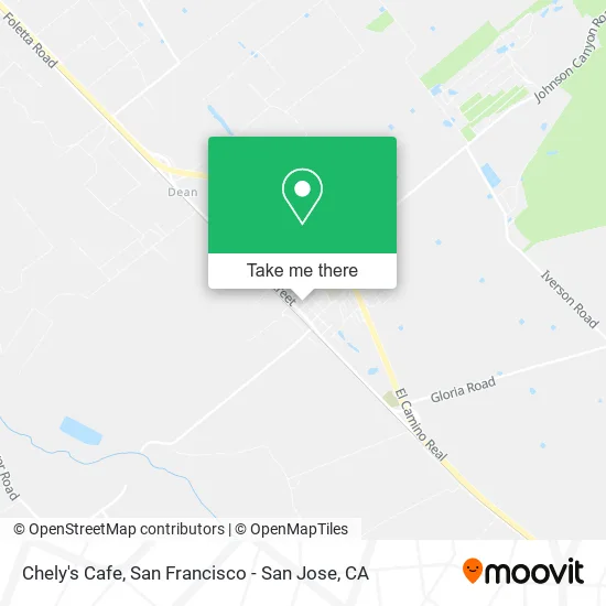 Chely's Cafe map