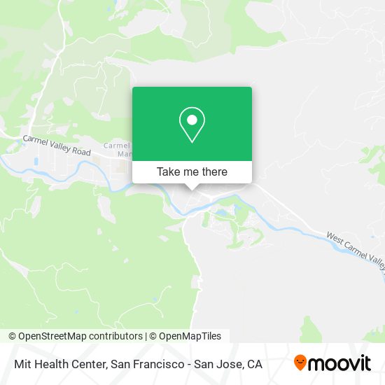Mit Health Center map