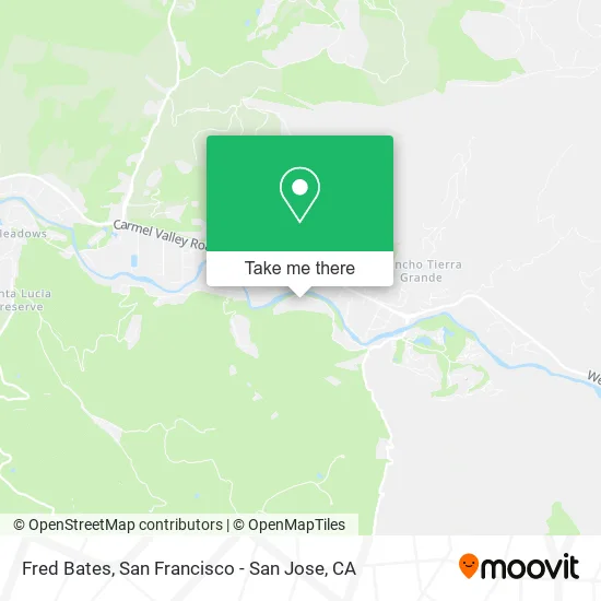 Fred Bates map