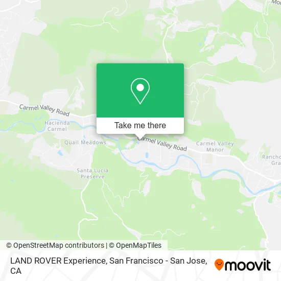 LAND ROVER Experience map