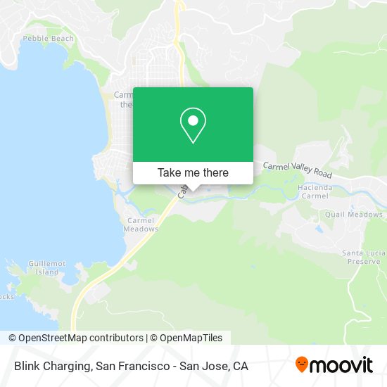 Blink Charging map